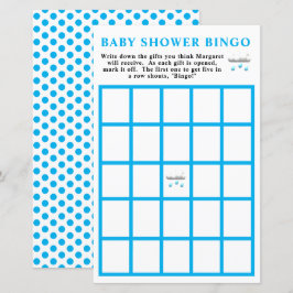 Chá de Bebê Menino Bingo
