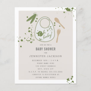 Chá de Bebê Orçamento Oh Baby Ervilhas