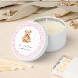 Chá de Bebê Urso Teddy Clássico Elegante