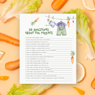 Chá de bebê vegetariano 20 perguntas sobre os pais