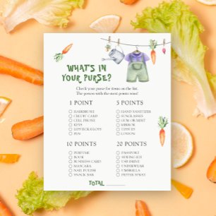 Chá de bebê vegetariano - O que está no seu bolso?