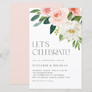 Chá de casamento de Flores de Jardim Bonito de Aqu