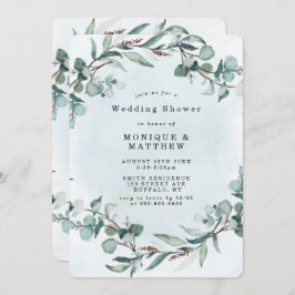 Chá de casamento Eucalyptus Vermelhos