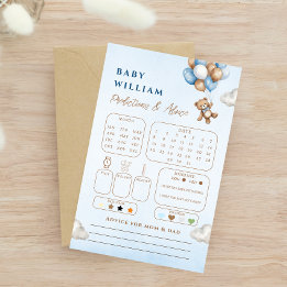 Chá de Conselhos sobre Previsões do Urso Azul Enca