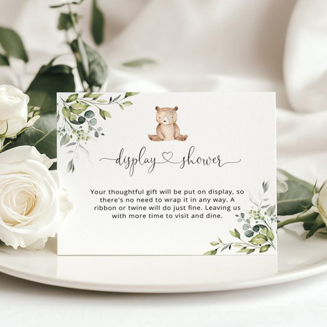 Chá de exibição do urso Eucalyptus (Criador carregado)