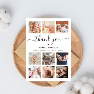 Chá de fraldas 9 foto colagem obrigado seu script 