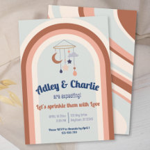 Chá de fraldas Arco-Íris Retroativo Neutro de Gêne