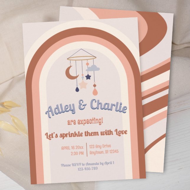 Chá de fraldas Arco-Íris Retroativo Neutro de Gêne (Criador carregado)