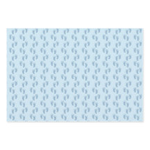 Chá de fraldas azul suave