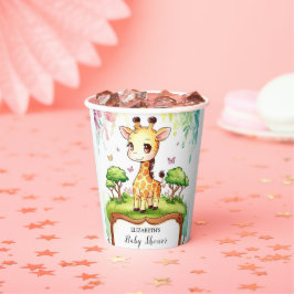 Chá de fraldas Boho Magical Giraffe