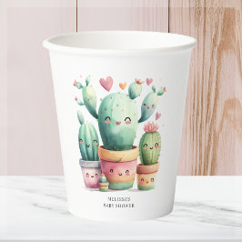 Chá de fraldas Cute Cactus Fiesta