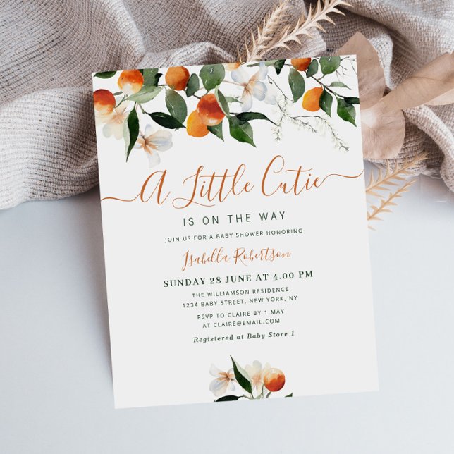 chá de fraldas-cutia de citrinos laranja (Criador carregado)