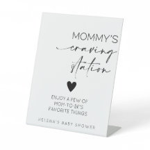 Chá de fraldas da estação de ancoragem de mamãe