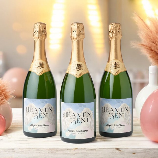 Chá de fraldas das Asas Anjos de Pastel Enviadas (Criador carregado)