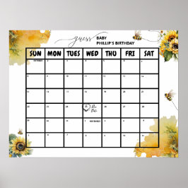 Chá de fraldas de abelhas | Poster de Data de Venc