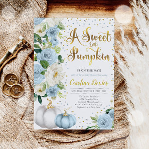 Chá de fraldas de Abóbora Convite Chá