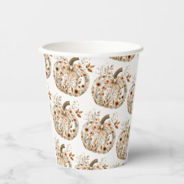 Chá de fraldas de Abóbora Floral