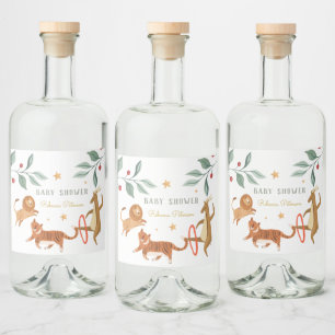 Chá de fraldas de animais aquíferos