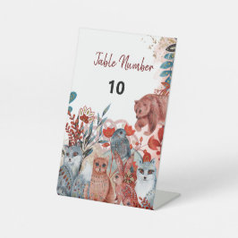 Chá de fraldas de animais de raça branca convidado