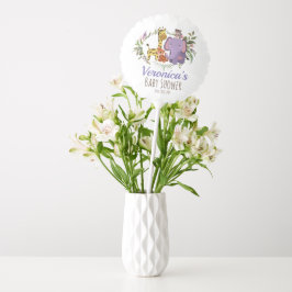 Chá de fraldas de Aquarela Cute LavenderJungle Saf