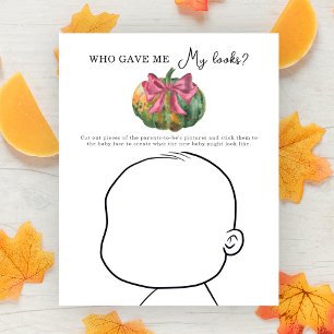 Chá de fraldas de arco de abóbora que me deu a min