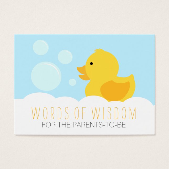 Chá de fraldas de Bath Ducky Bubble da Borracha Am (Frente)