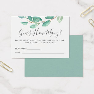 Chá de fraldas de Bayou Botanicals Jogo de Adivi