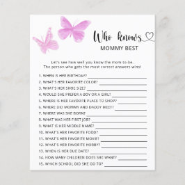 Chá de fraldas de borboletas, que conhece melhor a