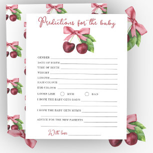 Chá de fraldas de cereja - previsões e conselho