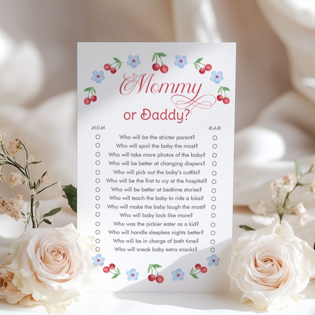 Chá de fraldas de Cherry Blue (Criador carregado)