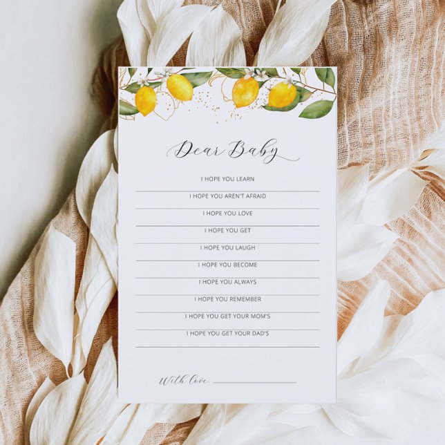 Chá de fraldas de Citrus Amarelo Juicado Caro Jogo (Criador carregado)