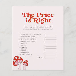 Chá de fraldas De Cogumelo Bonito - Jogo - Adivinh