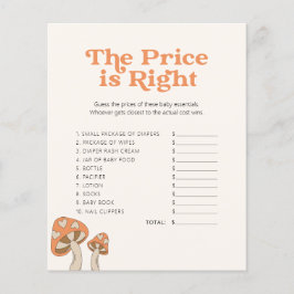 Chá de fraldas De Cogumelo Bonito - Jogo - Adivinh