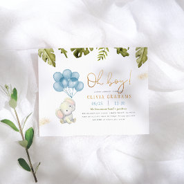 Chá de fraldas de Elephant & Balloons