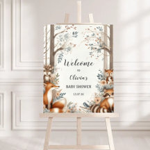 Chá de fraldas de encantamento da floresta