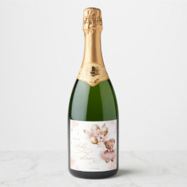 Chá de fraldas de Espera do Balão do Urso Rosa