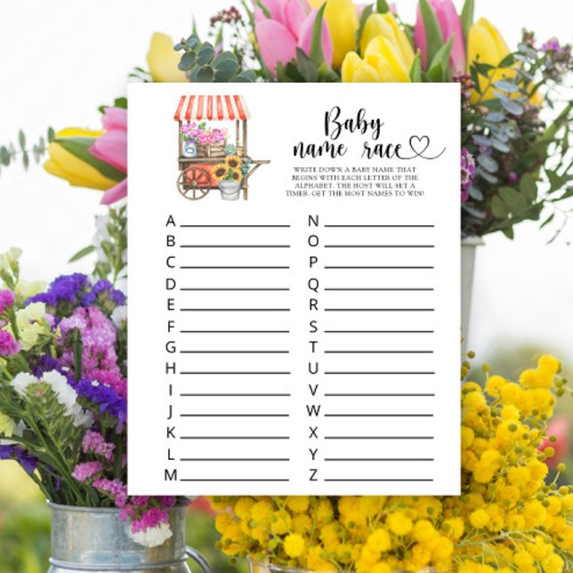 Chá de fraldas de Flores de Culturas Locais - Raça (Criador carregado)