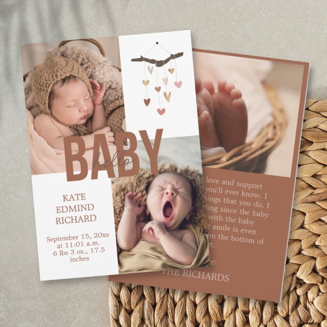 Chá de fraldas de Foto do Anúncio de Nascimento Ob (Criador carregado)