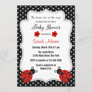 Chá de fraldas de Garotas Gêmeas Rosa de Convite