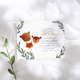 Chá de fraldas de Garoto Verde da Floresta Florest