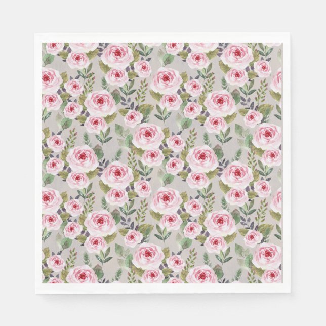 Chá de fraldas de guardanapo de papel com design b (Frente)