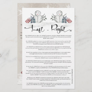 Chá de fraldas de Neve à Direita Esquerda