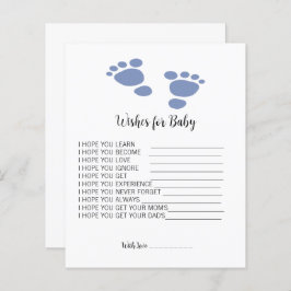 Chá de fraldas De Pegada De Calço Bonito Deseja Ac