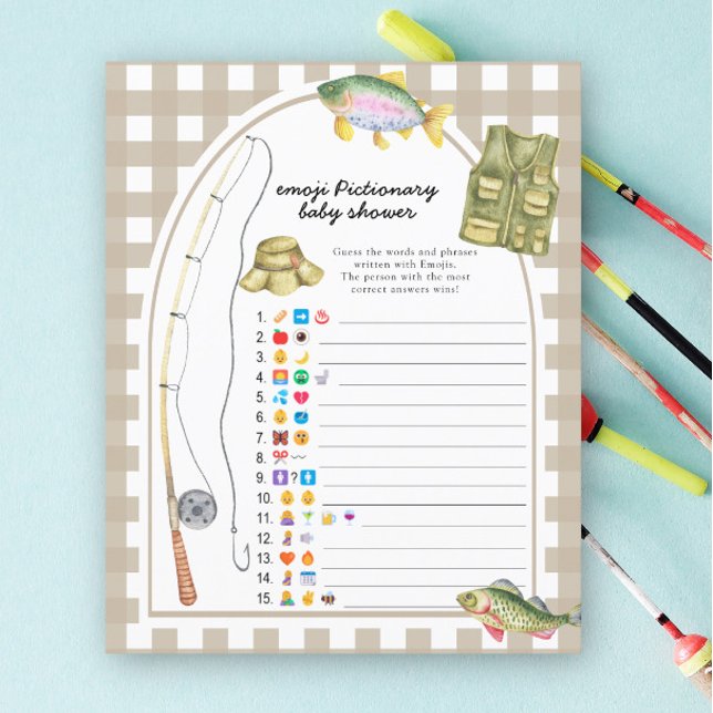 Chá de fraldas de pescador - jogo pictionary (Criador carregado)