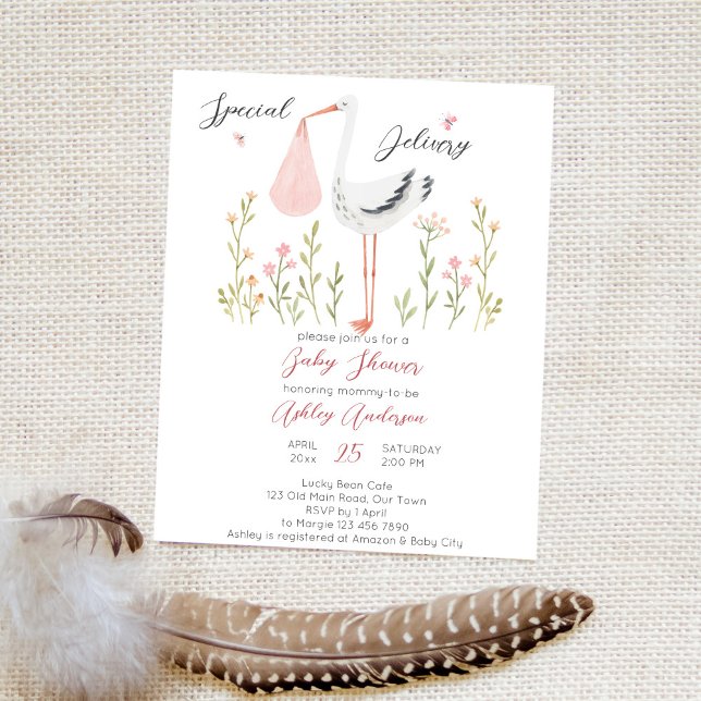 Chá de fraldas de primavera de entrega especial de (Criador carregado)