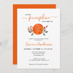 Chá de fraldas De Queda Um Pequeno Convite Para Ab