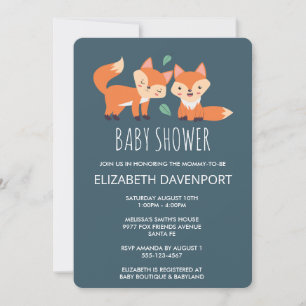 Chá de fraldas de Raposa Laranja de Corte