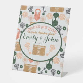 Chá de fraldas de Revisão de Gênero da Sala de Fug