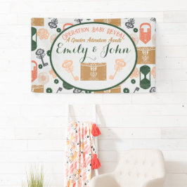 Chá de fraldas de Revisão de Gênero da Sala de Fug