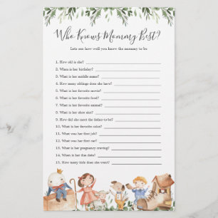 Chá de fraldas De Rhymes Que Conhece Mais Mamães